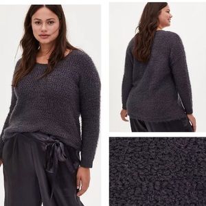 Sz 00 torrid Boucle Sweater